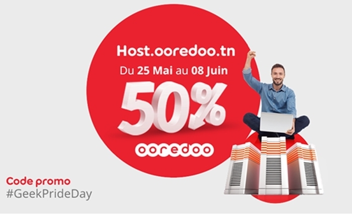 Journée mondiale des Geeks: 50% de réduction sur Ooredoo Host