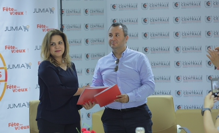 Signature d’une convention entre l’Université Centrale et Jumia