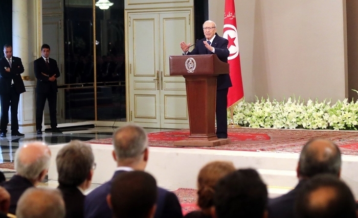 Les fléchettes politiques de Caïd Essebsi devant les ambassadeurs de Tunisie Les fléchettes politiques de Caïd Essebsi devant les ambassadeurs de Tunisie