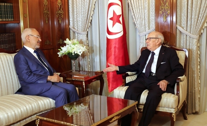 Caïd Essebsi : Mes relations avec Ghannouchi ne sont plus aussi chaleureuses qu'avant Caïd Essebsi : Mes relations avec Ghannouchi ne sont plus aussi chaleureuses qu'avant