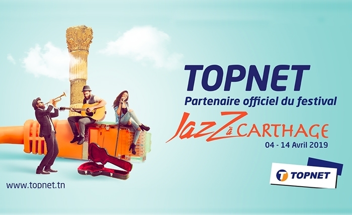 Topnet Partenaire officiel de Jazz à Carthage