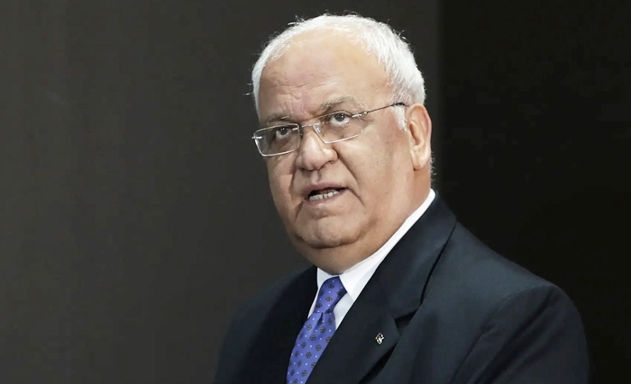 Saeb Erekat : Arrêtez les fanatiques de l'annexion, imposez des sanctions à Israël