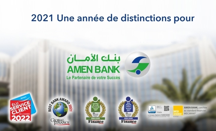 2021, Une année de distinctions pour Amen Bank