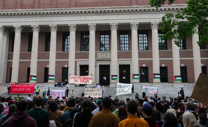 Le monde universitaire américain est secoue par la question palestinienne