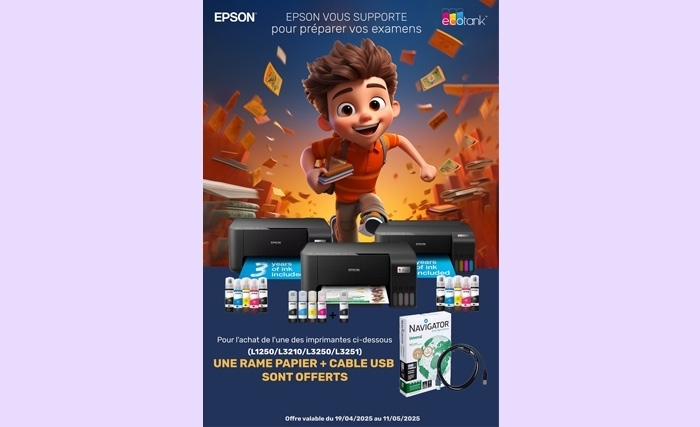 Epson soutient les élèves tunisiens à l’approche des examens avec une offre spéciale sur ses imprimantes EcoTank Epson soutient les élèves tunisiens à l’approche des examens avec une offre spéciale sur ses imprimantes EcoTank