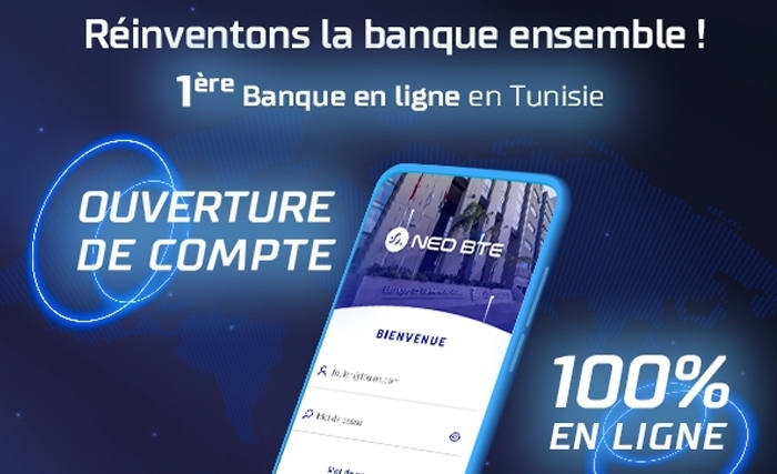 La BTE lance « NEO BTE », la 1ère plateforme bancaire en Tunisie 100% digitale au service d’une expérience client repensée La BTE lance « NEO BTE », la 1ère plateforme bancaire en Tunisie 100% digitale au service d’une expérience client repensée