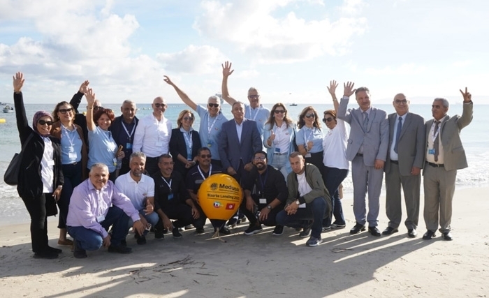 Tunisie Telecom célèbre l’atterrissement du câble sous-marin Medusa à Bizerte : un tournant stratégique pour la connectivité nationale et régionale Tunisie Telecom célèbre l’atterrissement du câble sous-marin Medusa à Bizerte : un tournant stratégique pour la connectivité nationale et régionale