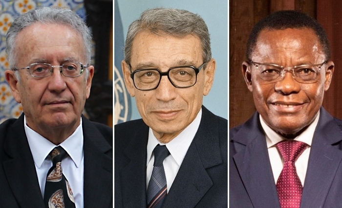  Yadh Ben Achour et Maurice Kamto, lauréats du Prix international Boutros Ghali de la paix et de la diplomatie